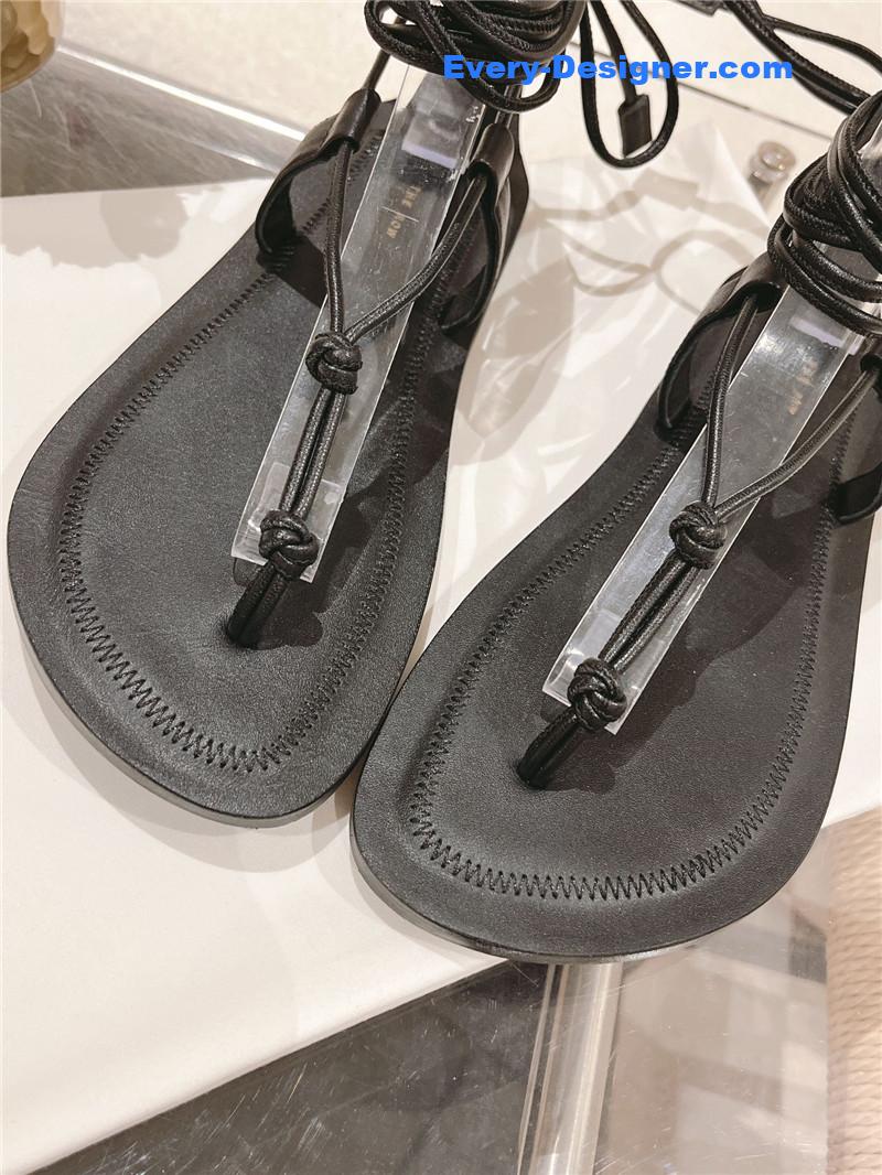 Fake platform casual sandals