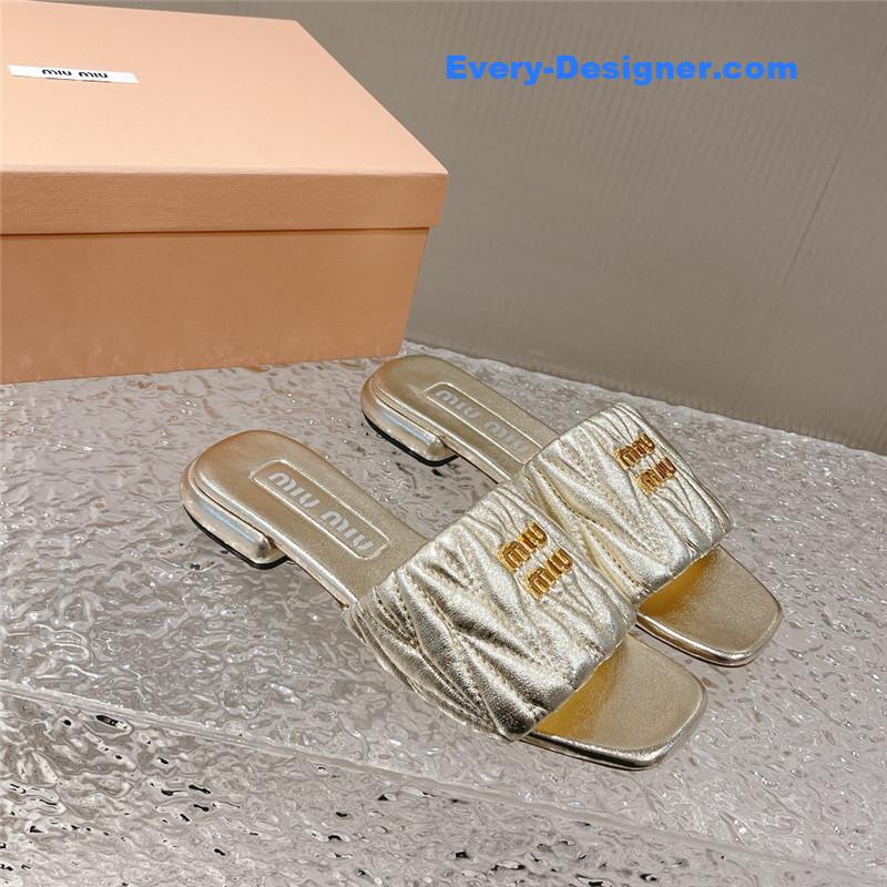 miumiu Mary Jane slippers