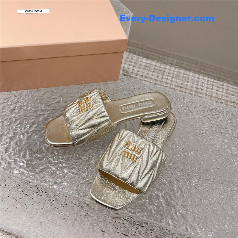 miumiu Mary Jane slippers