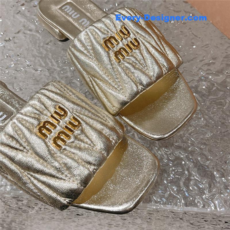 miumiu Mary Jane slippers