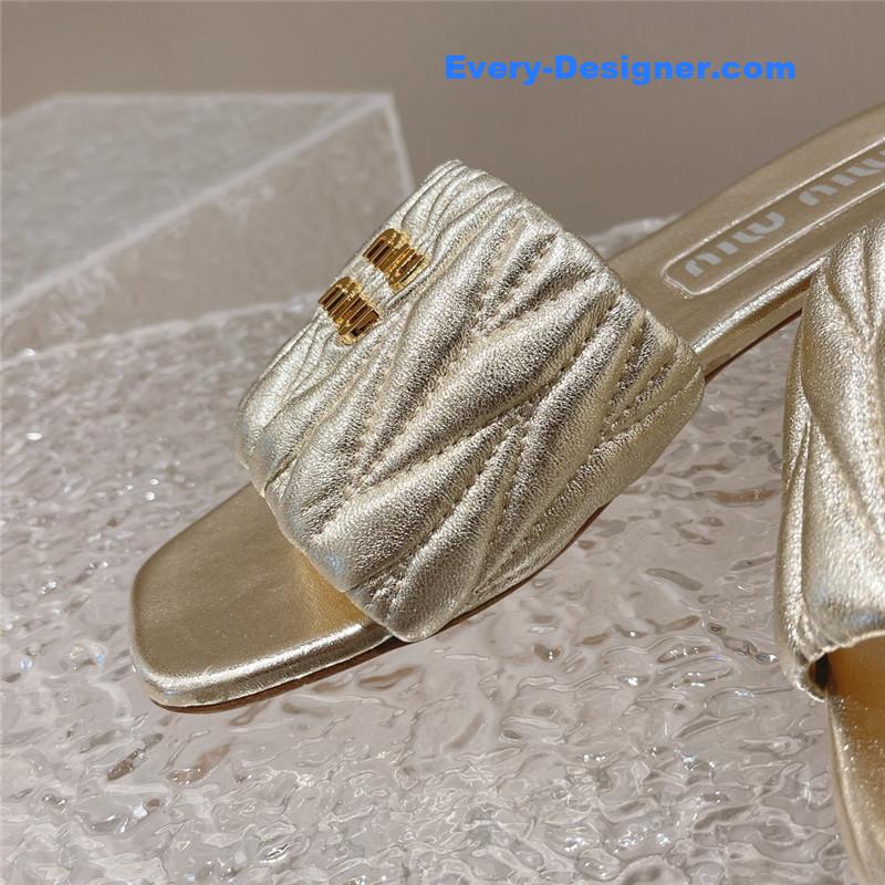 miumiu Mary Jane slippers