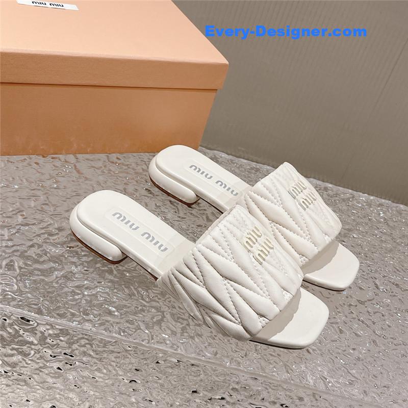 miumiu Mary Jane slippers