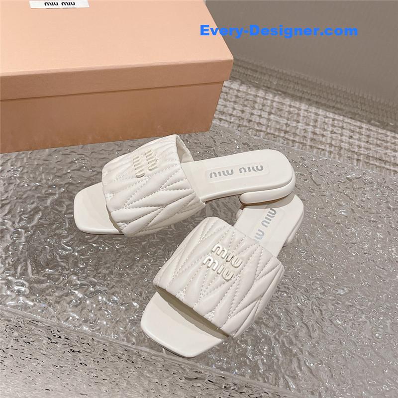 miumiu Mary Jane slippers