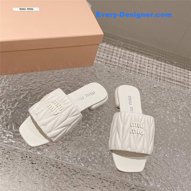 miumiu Mary Jane slippers