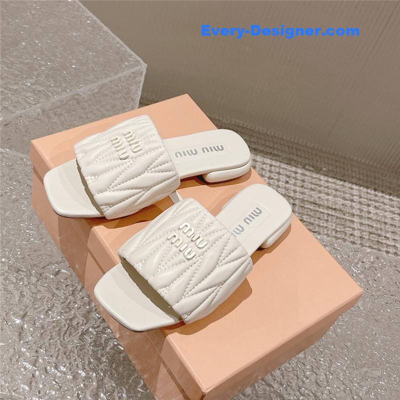 miumiu Mary Jane slippers