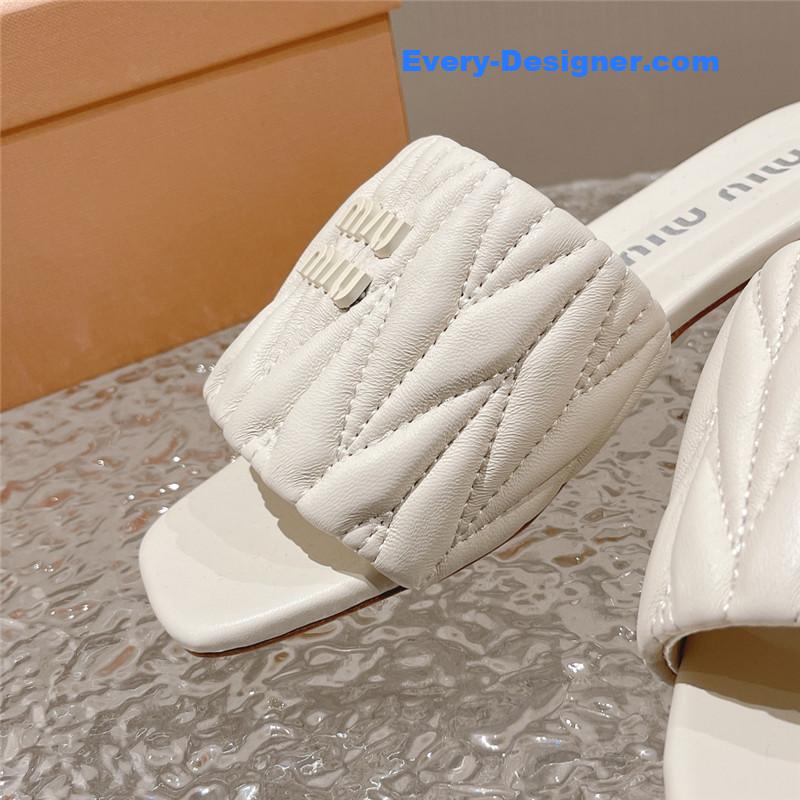 miumiu Mary Jane slippers