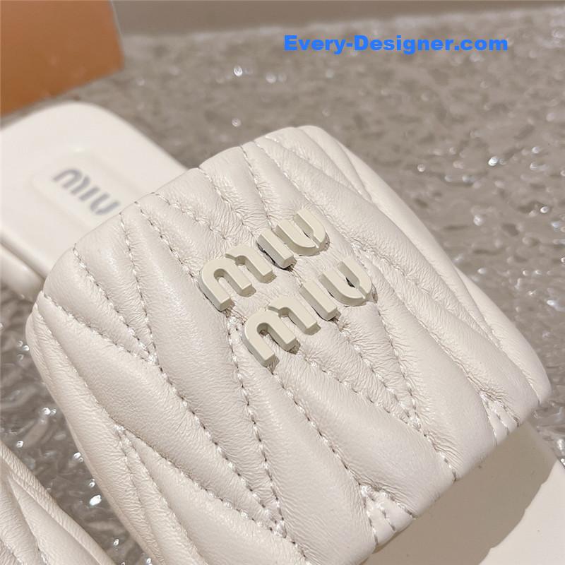 miumiu Mary Jane slippers