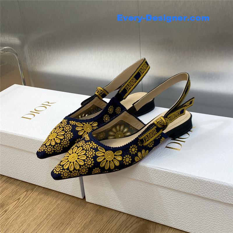 dior J’ADIOR webbing back air sandals