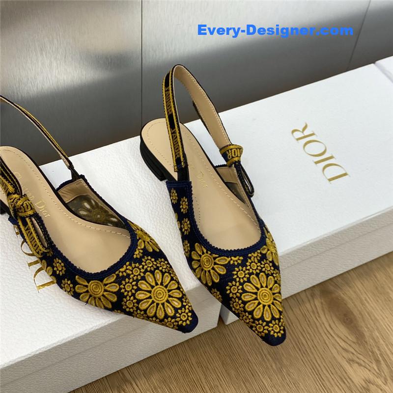 dior J’ADIOR webbing back air sandals