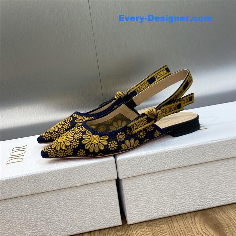 dior J’ADIOR webbing back air sandals