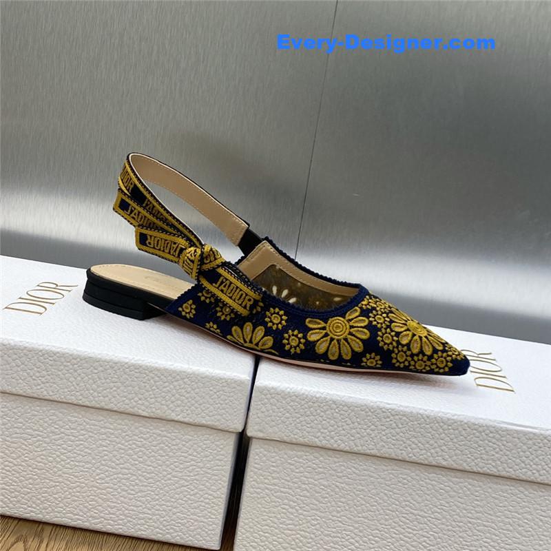 dior J’ADIOR webbing back air sandals