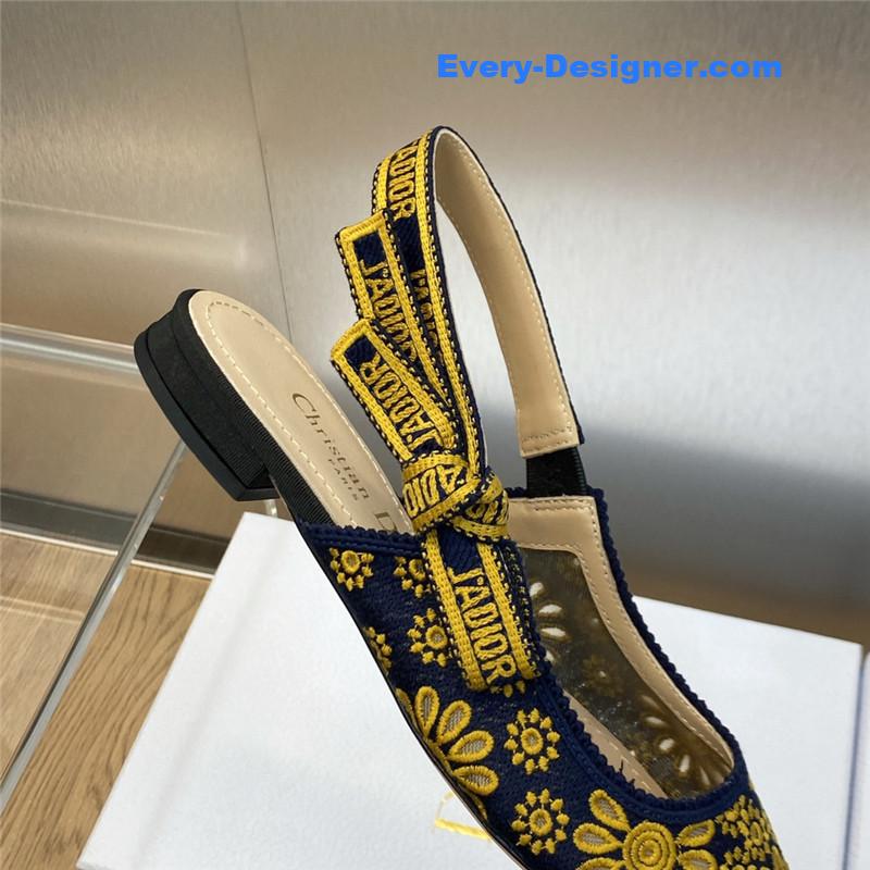 dior J’ADIOR webbing back air sandals