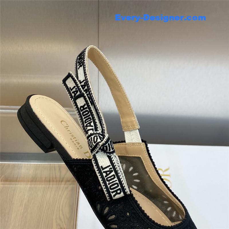 dior J’ADIOR webbing back air sandals