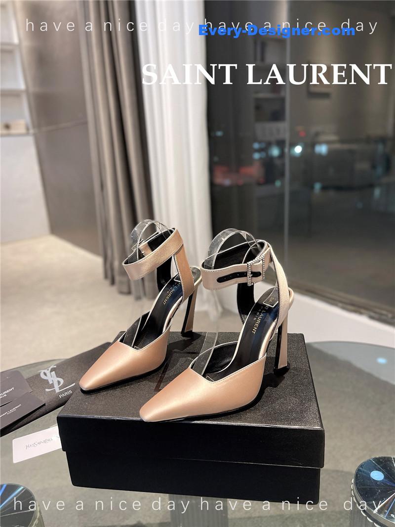 Y51 fanny crepe satin slingback pumps