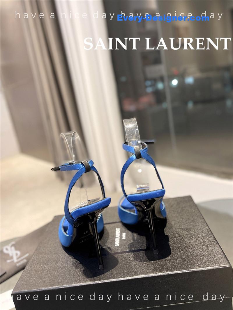 Y51 pointed crepe satin slingback pumps