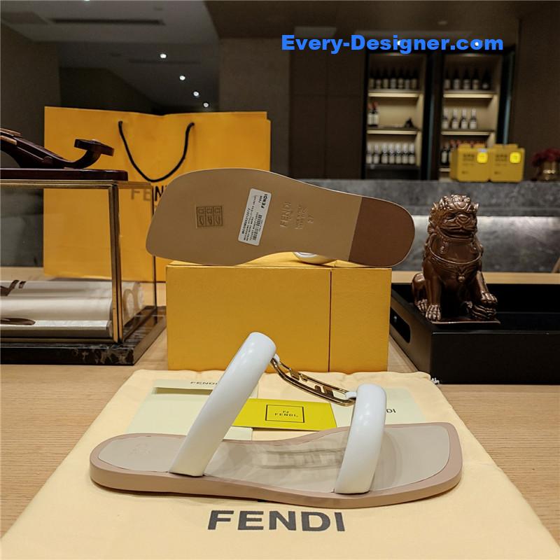 F**di flat beach sandals