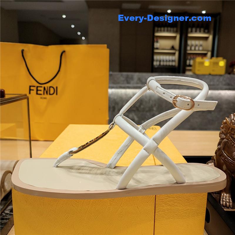 F**di flat beach sandals