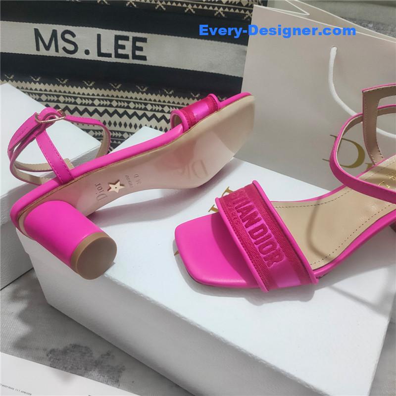 D10r square toe high heel sandals