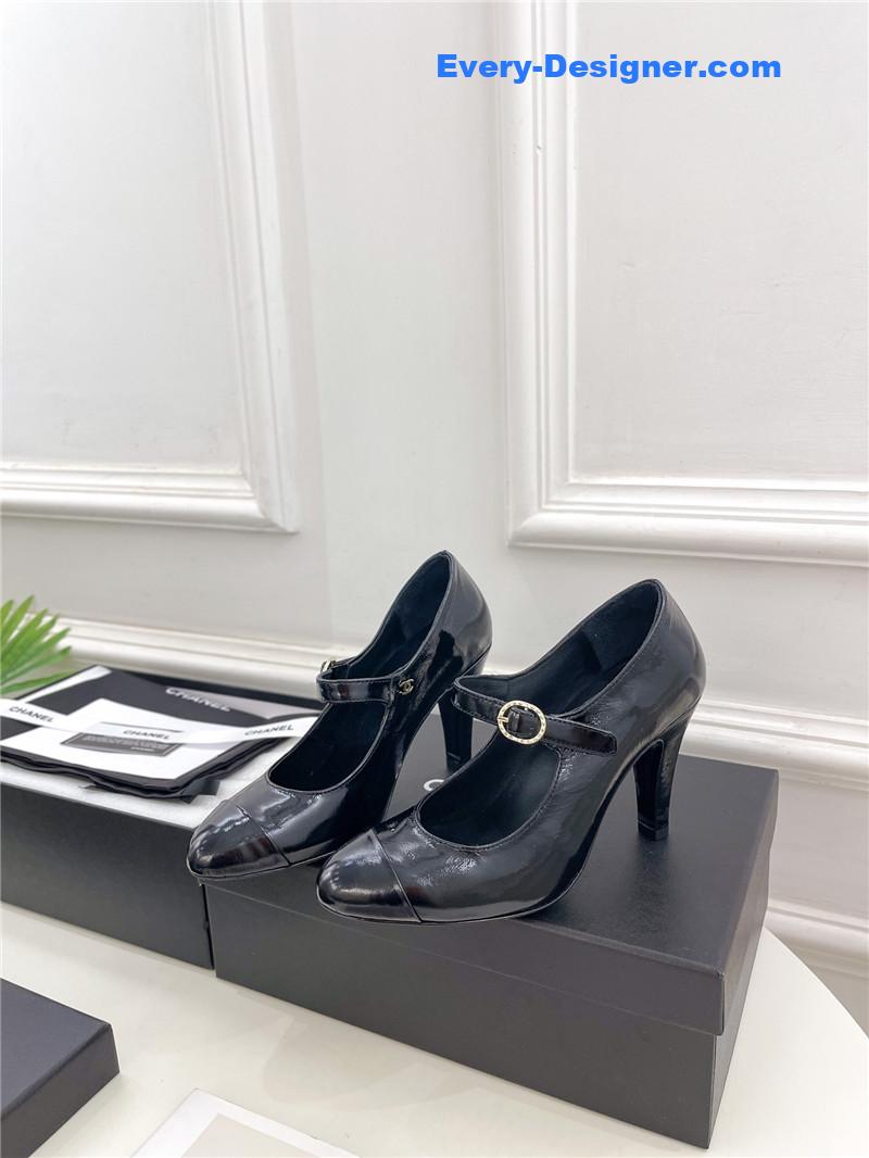 CC catwalk style high heel shoes