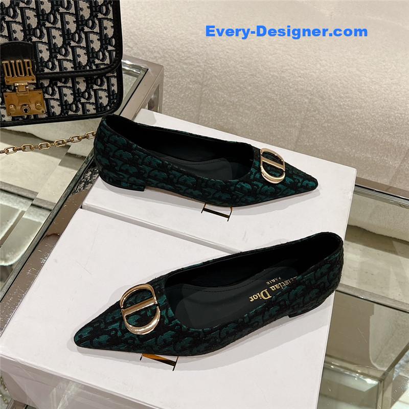 D10r early spring new pointed flat shoes