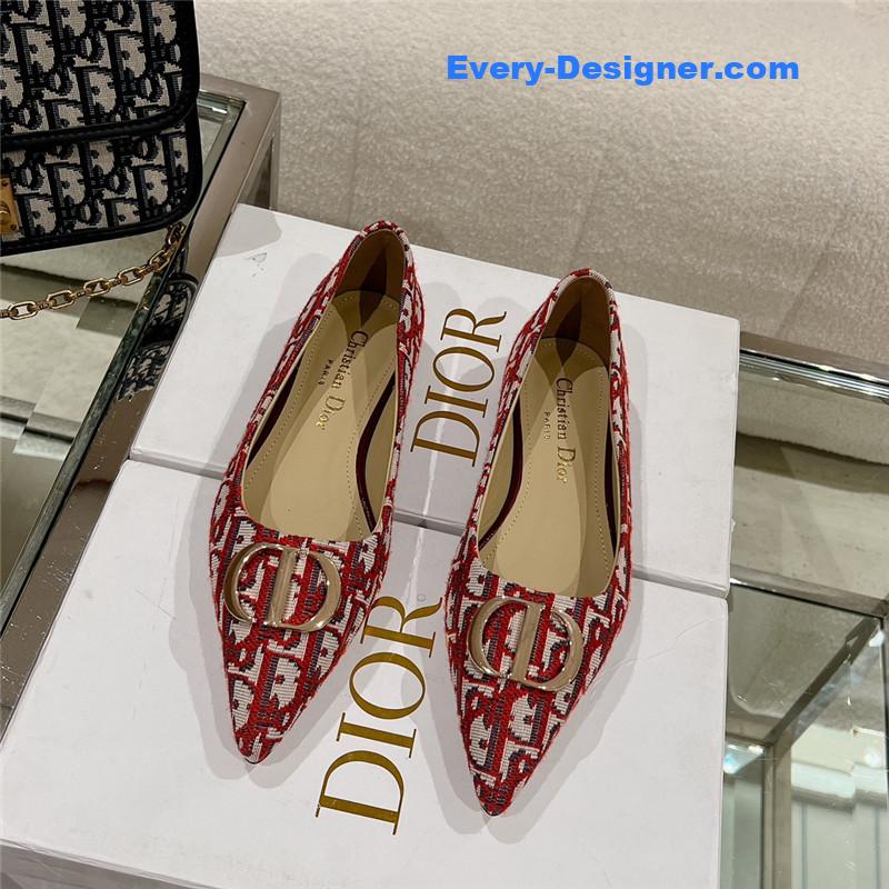 D10r early spring new pointed flat shoes