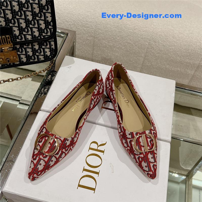 D10r early spring new pointed flat shoes