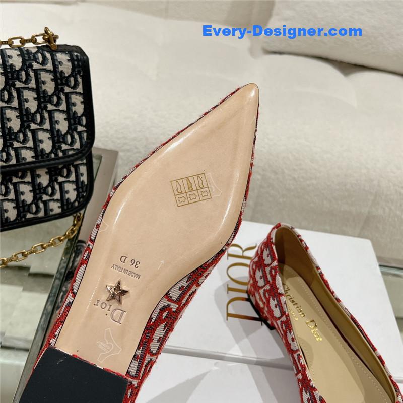 D10r early spring new pointed flat shoes