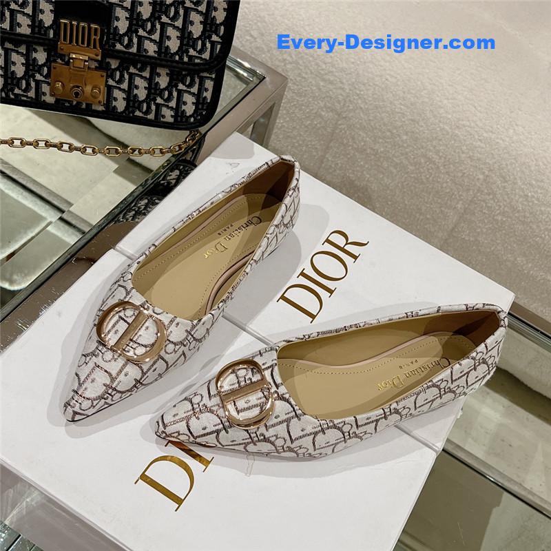 D10r early spring new pointed flat shoes