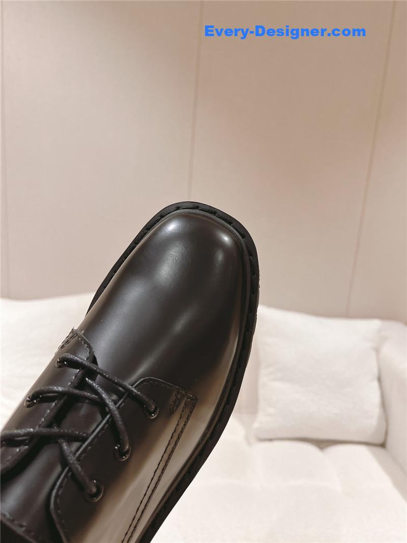 THE ROW Vintage Square Toe Platform Shoes