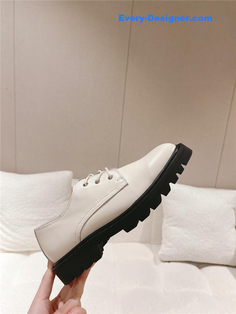 THE ROW Vintage Square Toe Platform Shoes