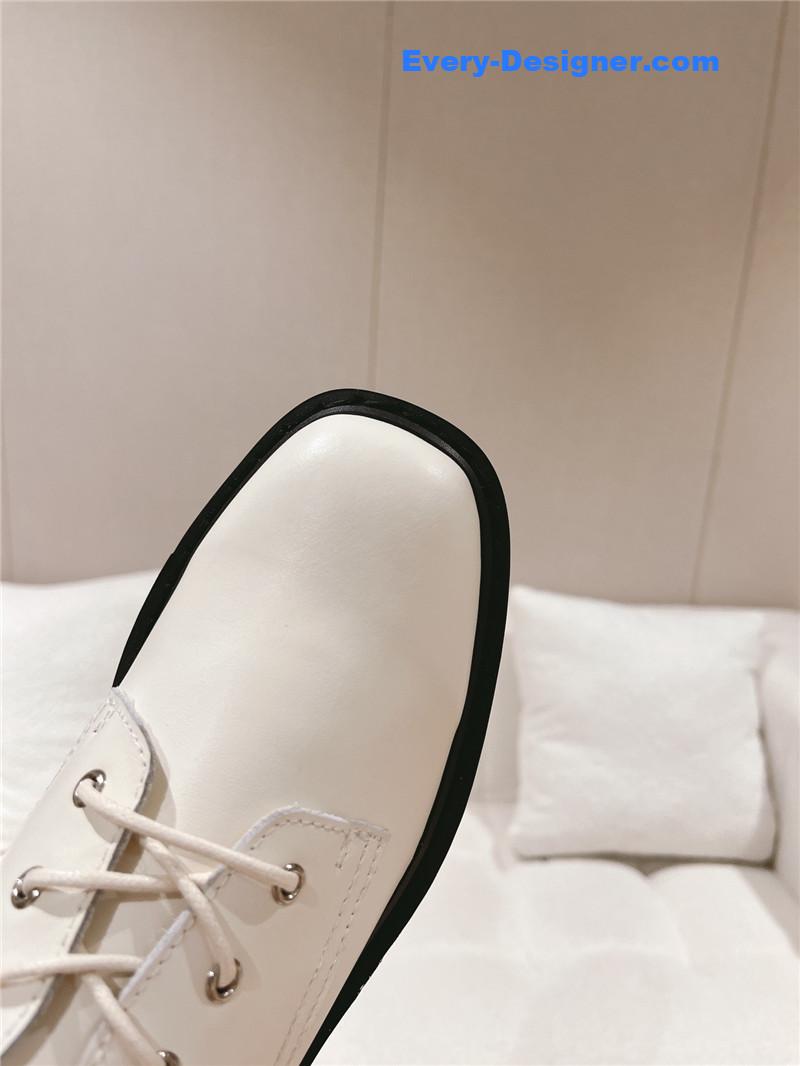 THE ROW Vintage Square Toe Platform Shoes