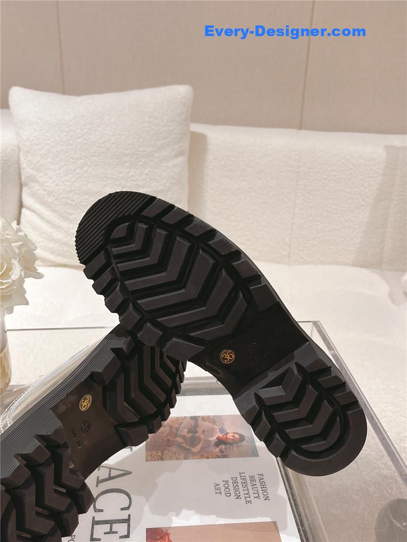 THE ROW Vintage Square Toe Platform Shoes