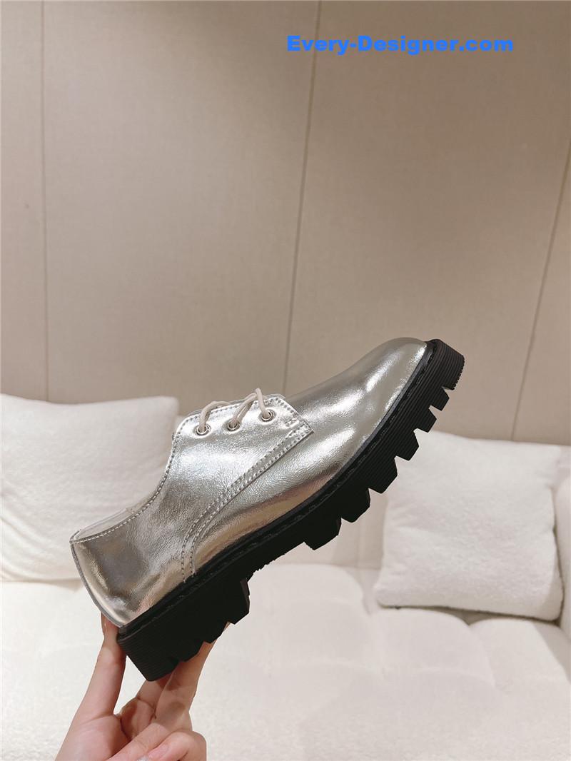 THE ROW Vintage Square Toe Platform Shoes