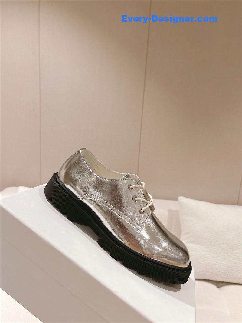 THE ROW Vintage Square Toe Platform Shoes