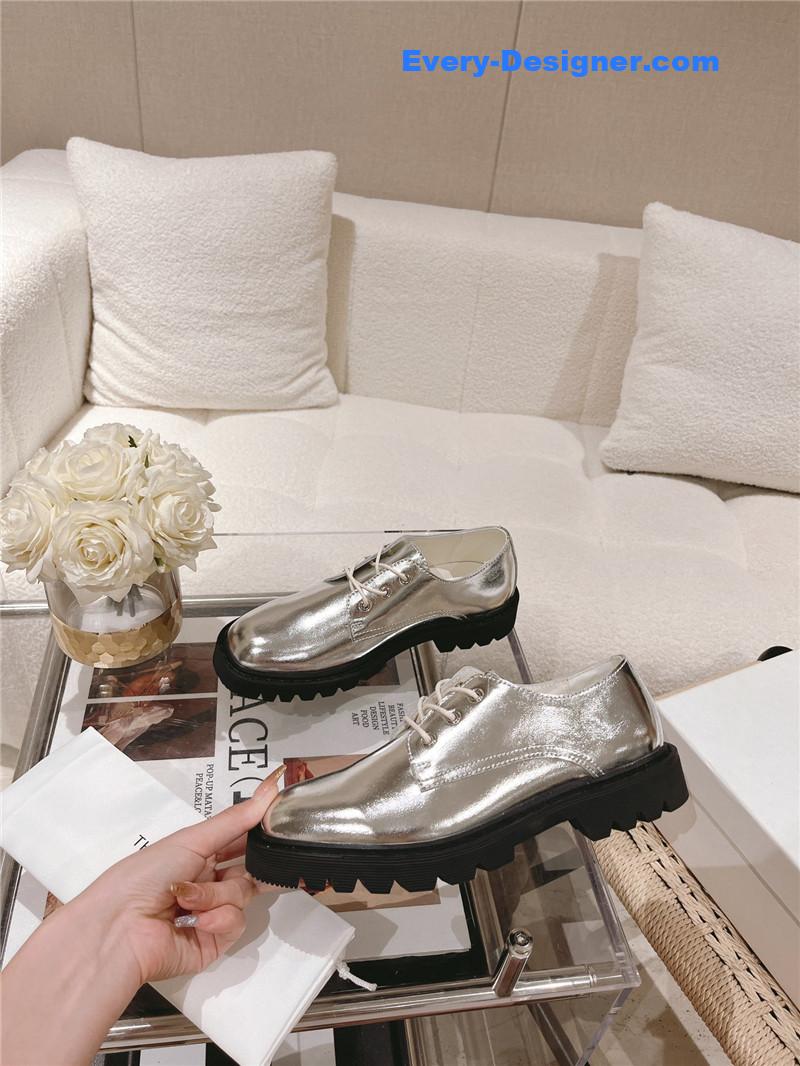 THE ROW Vintage Square Toe Platform Shoes