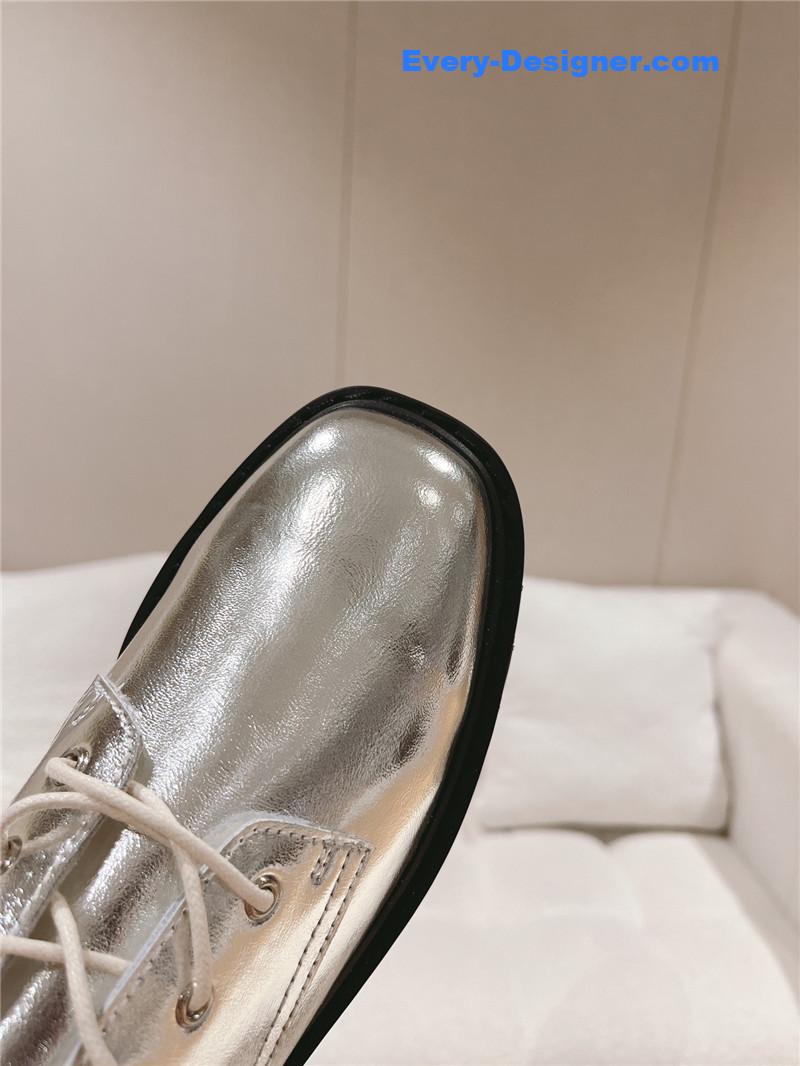 THE ROW Vintage Square Toe Platform Shoes