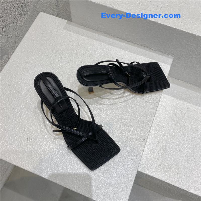 Bottega Veneta Classic Heeled Sandals