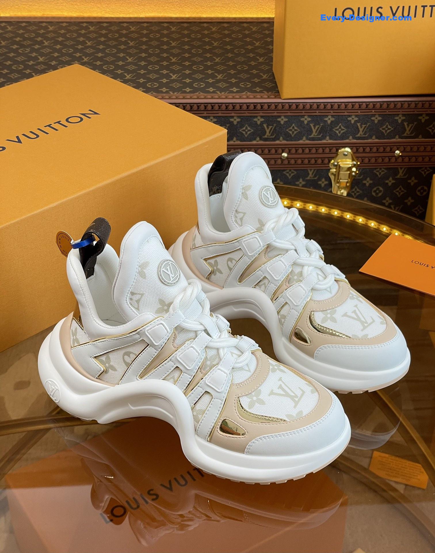 louis vuitton LV hardware casual sports daddy shoes
