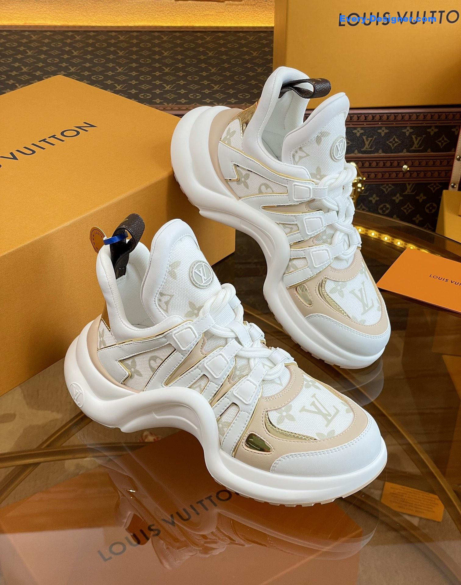 louis vuitton LV hardware casual sports daddy shoes
