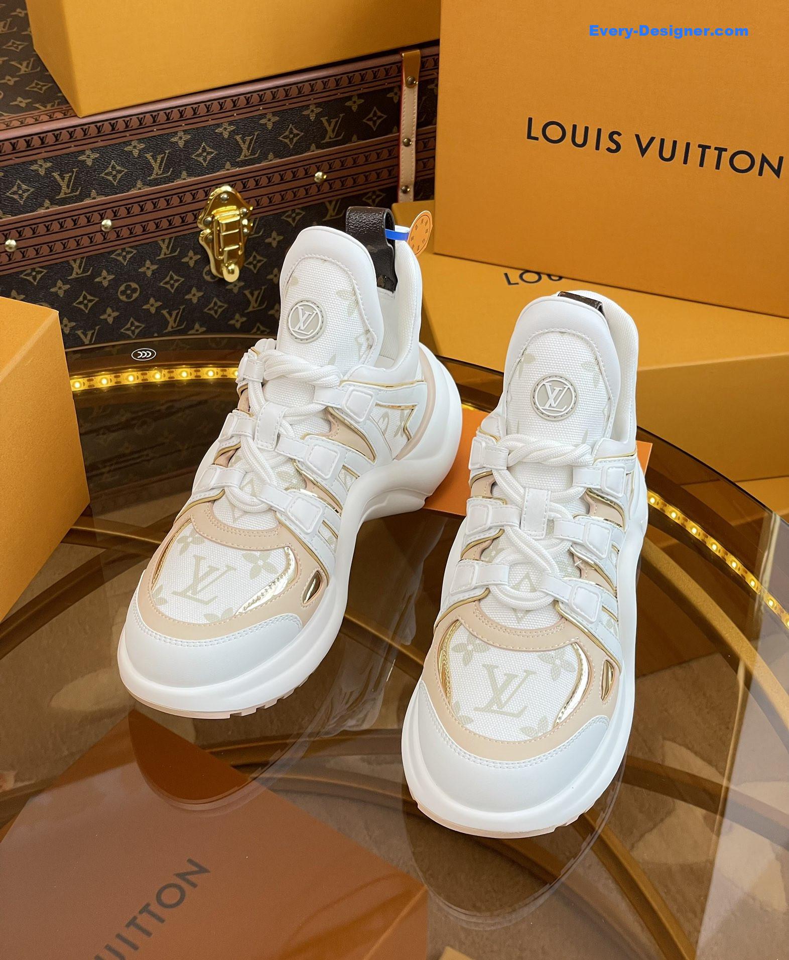 louis vuitton LV hardware casual sports daddy shoes