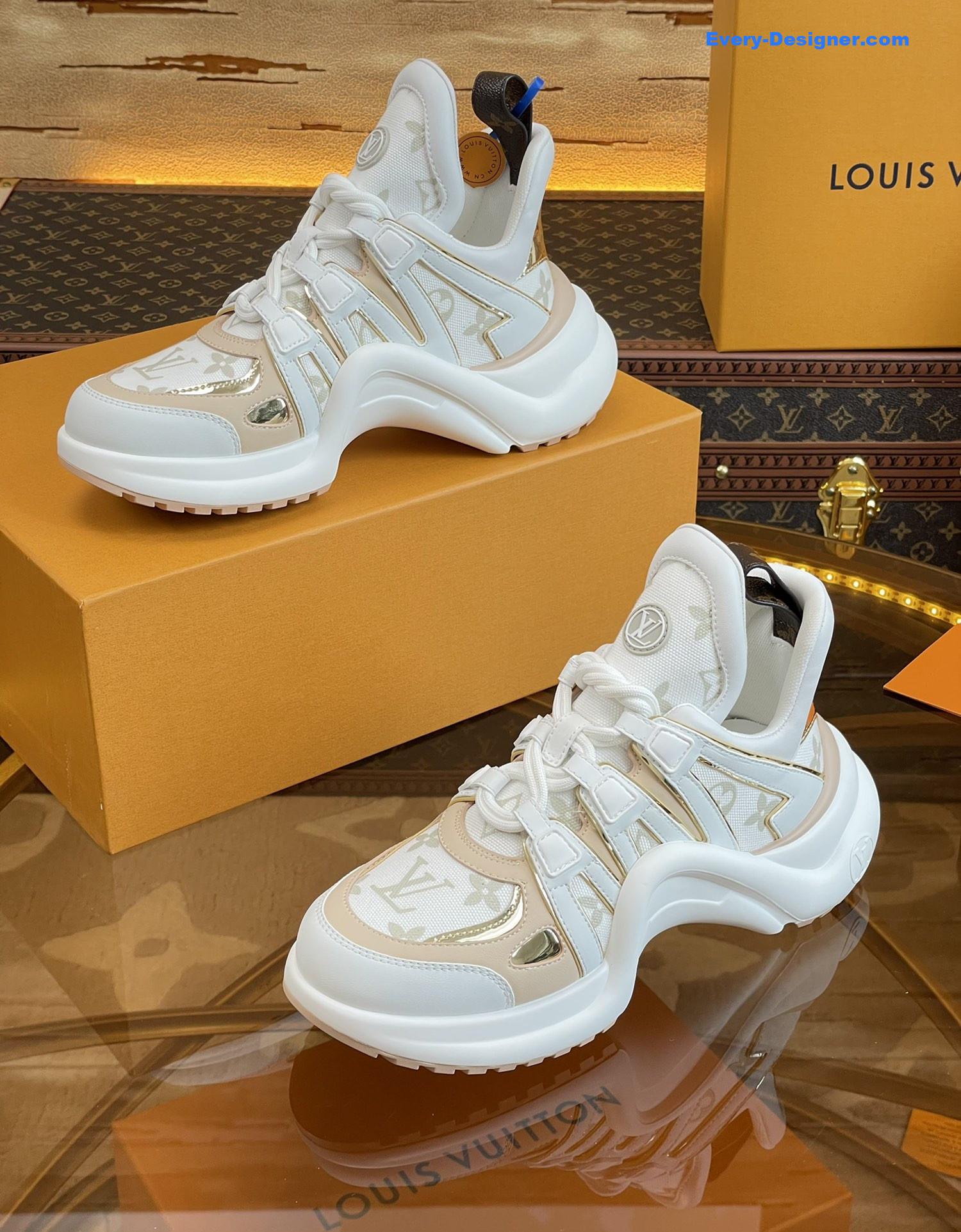 louis vuitton LV hardware casual sports daddy shoes