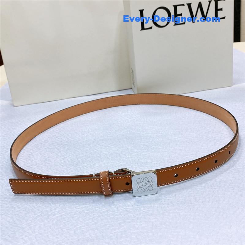 loewe loewe Amazona padlock belt in smooth calfskin