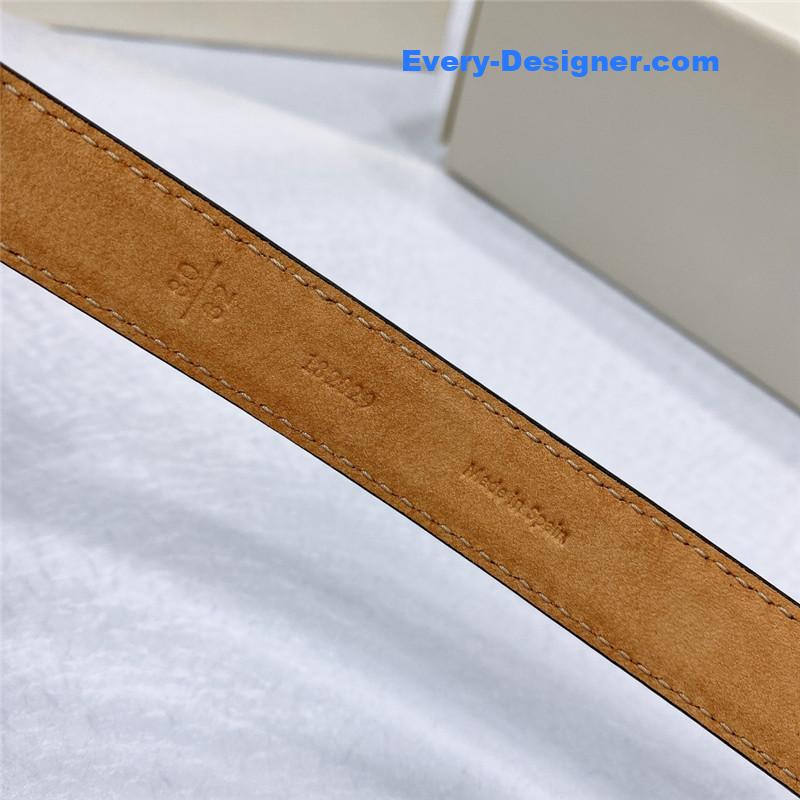 L0ew* L0ew* amazona padlock belt in smooth calfskin