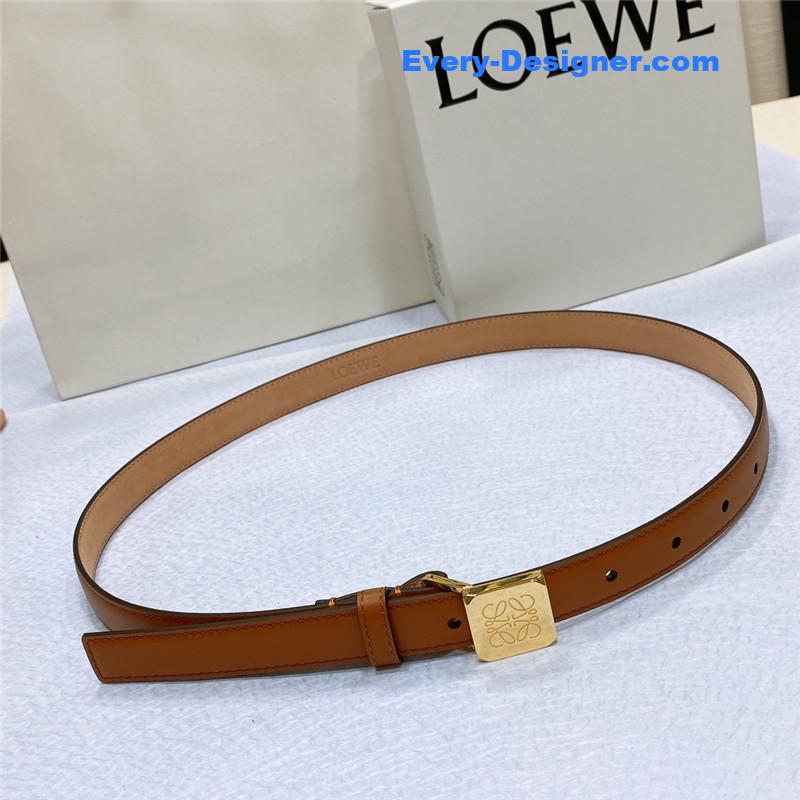 loewe loewe Amazona padlock belt in smooth calfskin