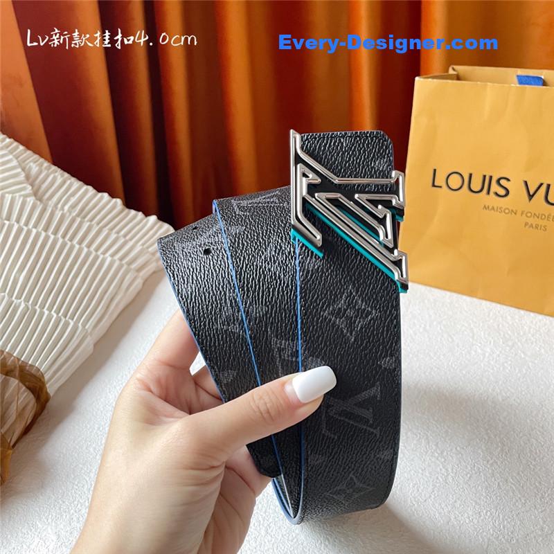 l0vis Vvtt0n lv classic print with black plain bottom belt