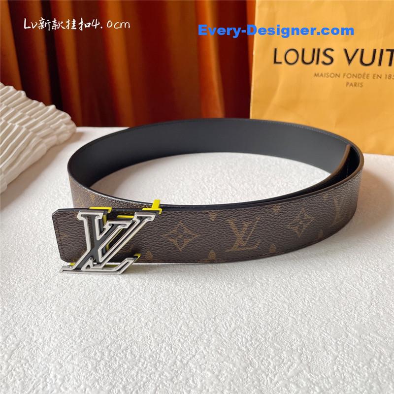 l0vis Vvtt0n lv classic print with black plain bottom belt