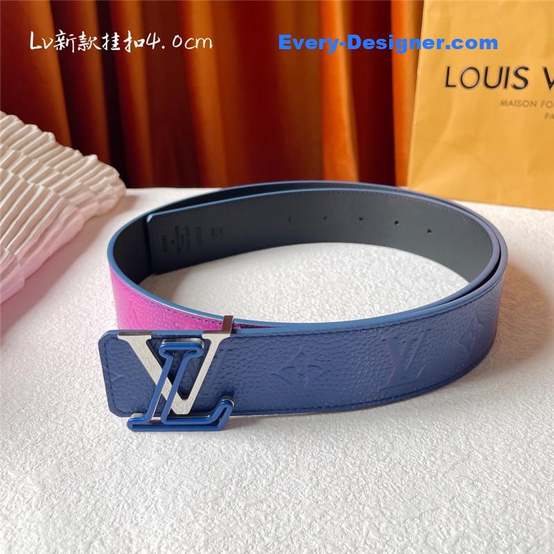 l0vis Vvtt0n lv classic print with black plain bottom belt