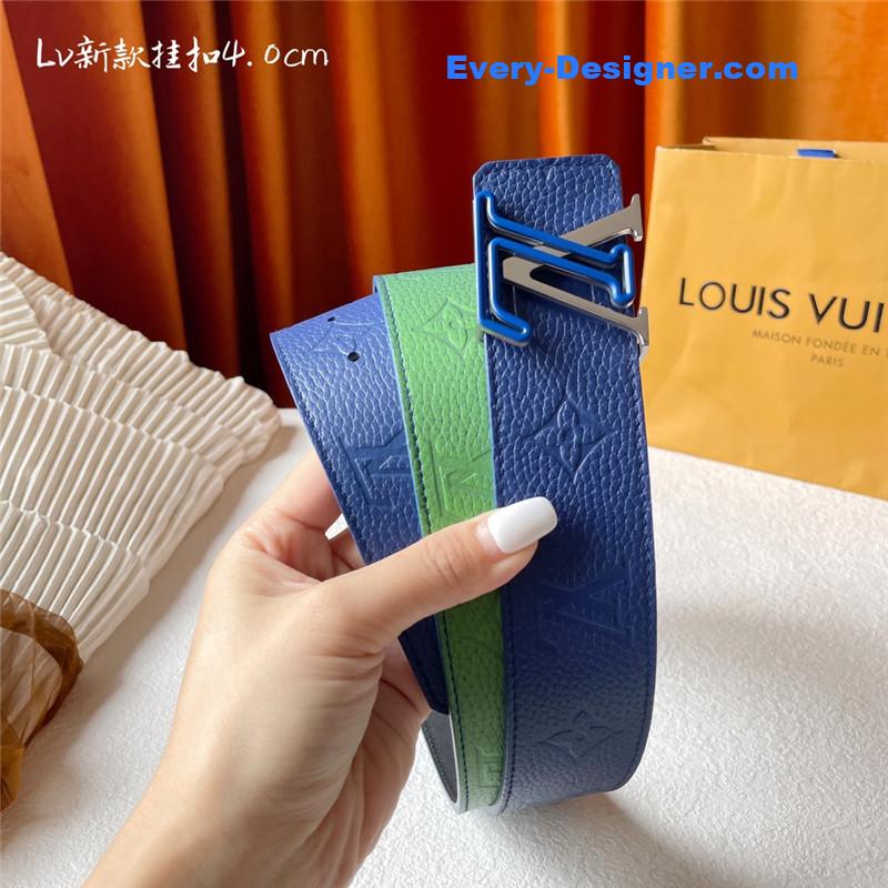 l0vis Vvtt0n lv classic print with black plain bottom belt