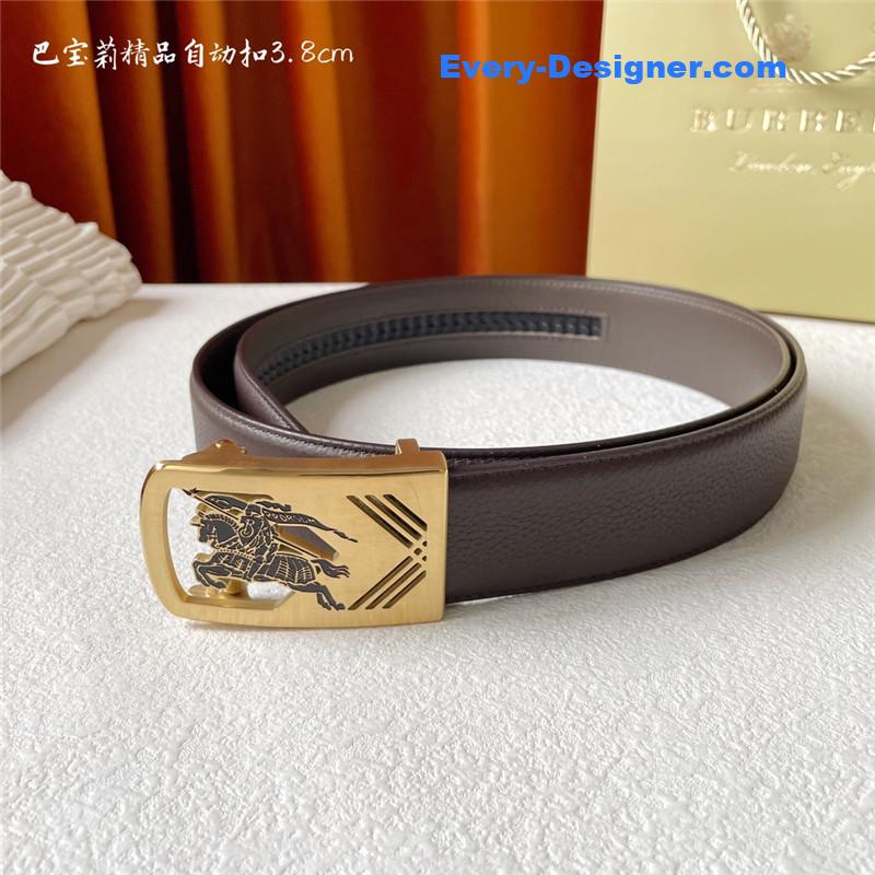 Bv*b*rry pebbled calfskin belt