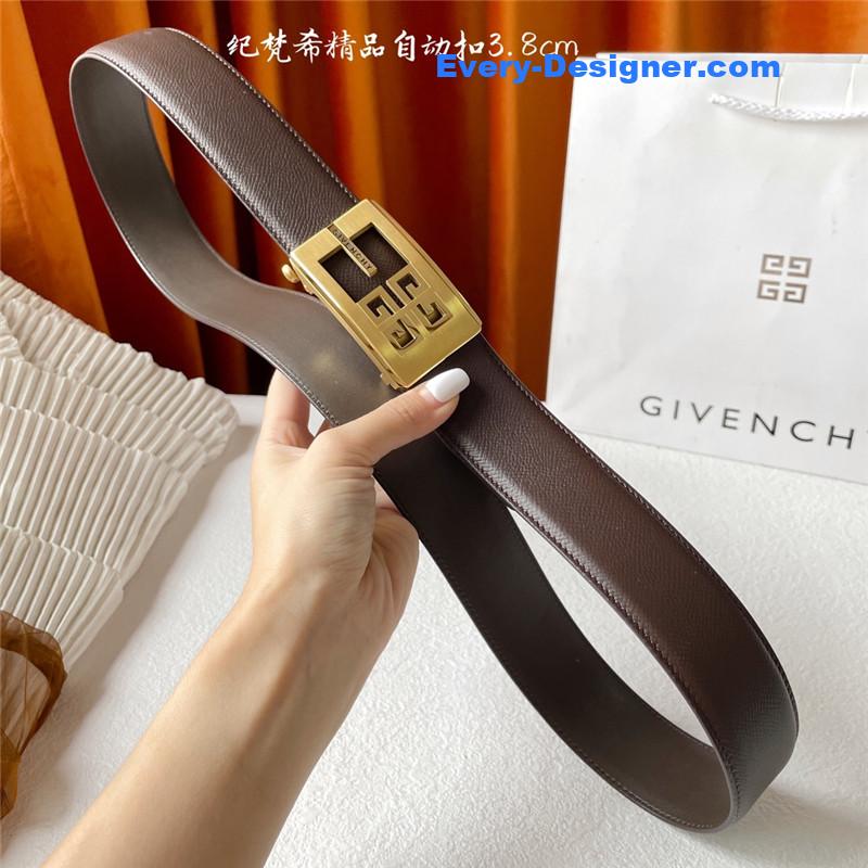 Givenchy belt in palm-print calfskin